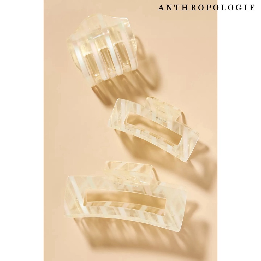 Anthropologie Mixed Shapes Hair Claw